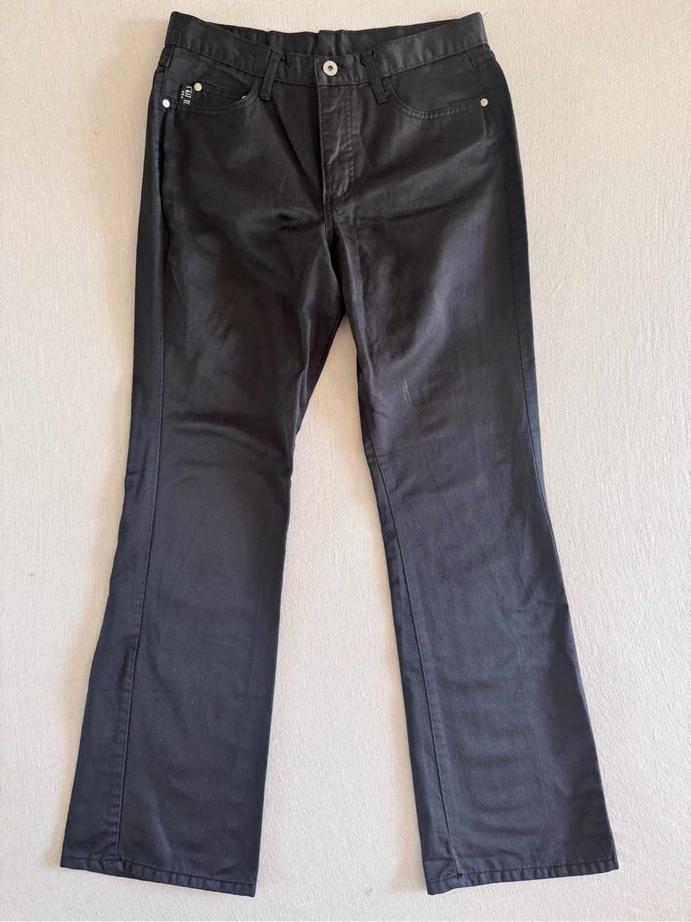 Vintage 90s Women's Black Flare Jeans